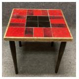 Small Tile Top Accent Table