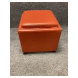 Mid-Century Storage Ottoman