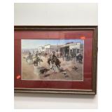 Utica Reproduction by Charles M. Russell