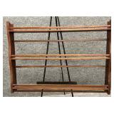 Antique Plate Hanging Rack