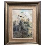 Signed and Numbered Print of Cranes