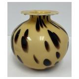 Vintage ltalian Murano-Style Art Glass Vase