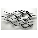 Metal Decorative Wall Art Flock of Birds