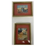 Pair of Reproduction Framed Art Prints