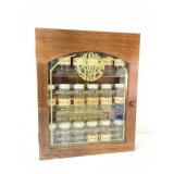 Gailstyn Sutton Wood Spice Cabinet
