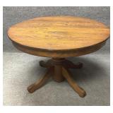 Antique Round Oak Table