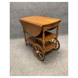 Vintage Drop Leaf Cart