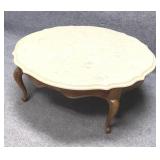 Vintage Marble Top Coffee Table
