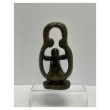 Handcrafted Shona Stone Family Sculpture