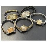 Five Antique Ladies Watches