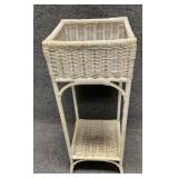Wicker Plant Stand