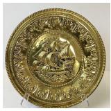 Vintage Brass Wall Plate