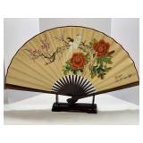Beautiful Japanese Fan with Stand