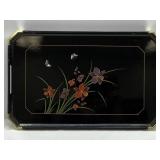 Black Lacquer Serving Tray