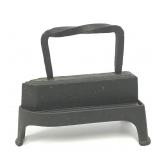 Vintage Cast Iron Sad Iron with Stand