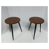 Pair of MCM Accent Tables
