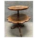 Antique Two-Tier Table