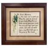 An Irish Blessing Cross Stitch