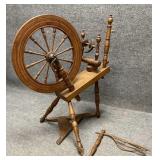 Antique Flax Wheel Project