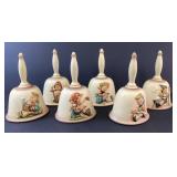 Six Hummel Bells