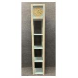 Bookcase Display with Clock