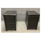 Two Painted Night Stands