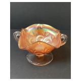Dugan Bonbon Carnival Glass Dish