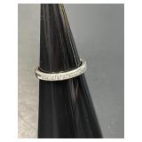 10 KT WG Diamond Wedding Band