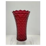 Fostoria American Ruby Red Glass Bud Vase