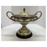 Silver Plate Compote, Mounted