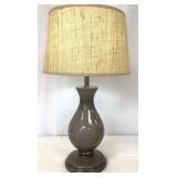 Pottery Barn Grey Table Lamp