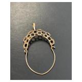 14 KT Charm Holder