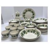 Nikko Greenwood Green Ivy Pattern