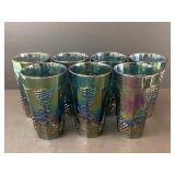 Indiana Carnival Glass, Seven Glasses