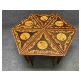 Set of Six Inlaid Tables