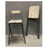 Pair of Folding Stools