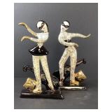 Lefton Harlequin Figures