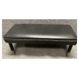 MId Century Padded Bench