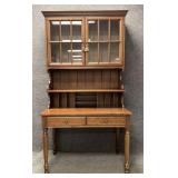 Antique Bookcase Desk