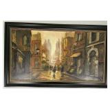 Large Signed Print on Canvas