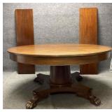 Antique Round Claw Foot Table