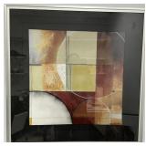 Framed Signed Abstract Print