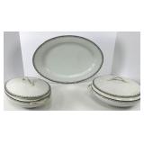 Three Pieces German Porcelain