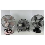 Three Small Fans