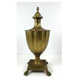 Vintage Brass Collectible Lidded Urn