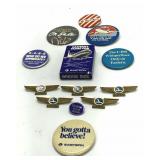 Eastern Airline Wings Cards and Buttons