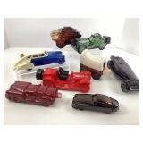 Eight Avon Vehicle Bottles