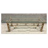 Glass Top Coffee Table