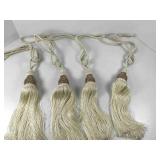 Four Gold Sparkly Curtain Tie Backs