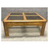Glass Top Coffee Table